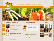 Tablet Screenshot of fermeajules.com